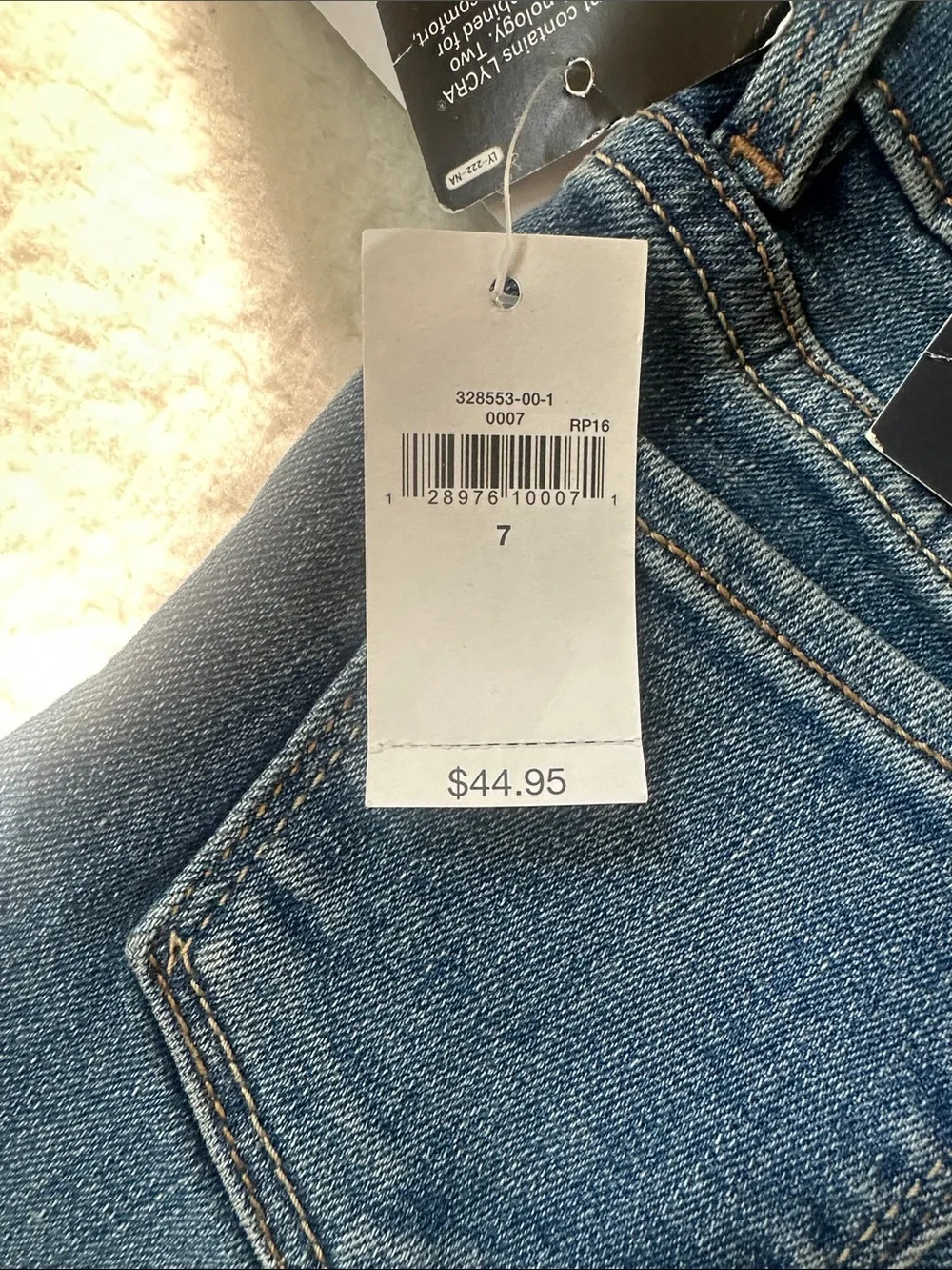 GAP Kids Blue Distressed Slim Jeans